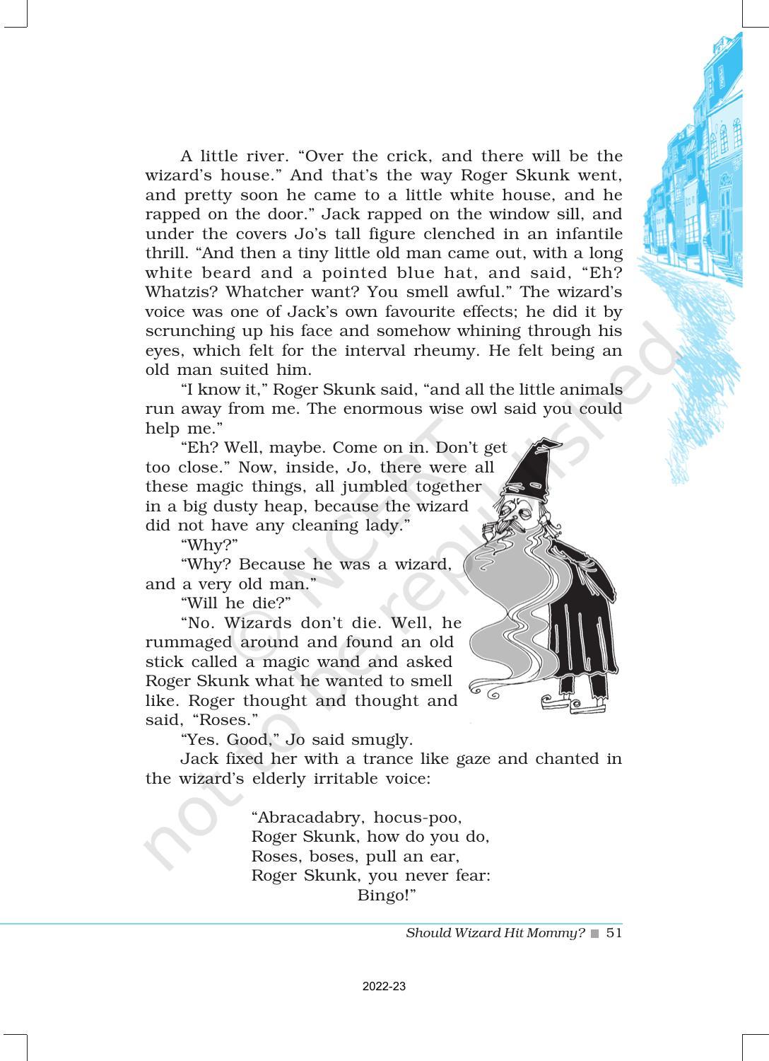 NCERT Book for Class 12 English Chapter 5 Should Wizard hit Mommy - Page 4
