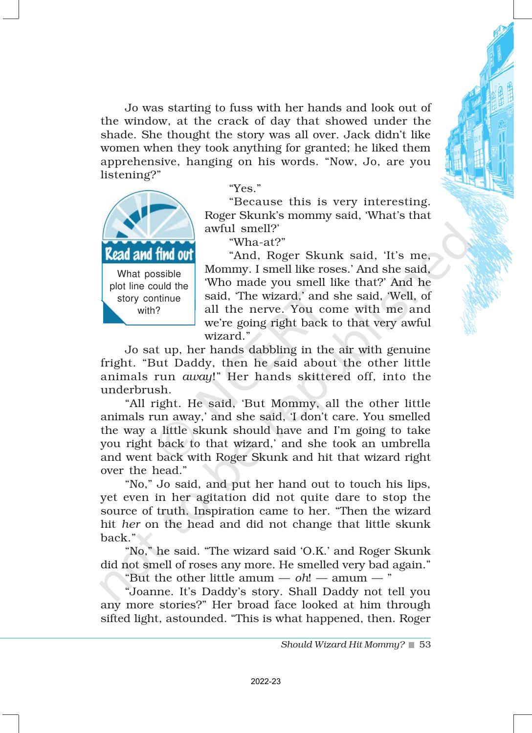 NCERT Book for Class 12 English Chapter 5 Should Wizard hit Mommy - Page 6