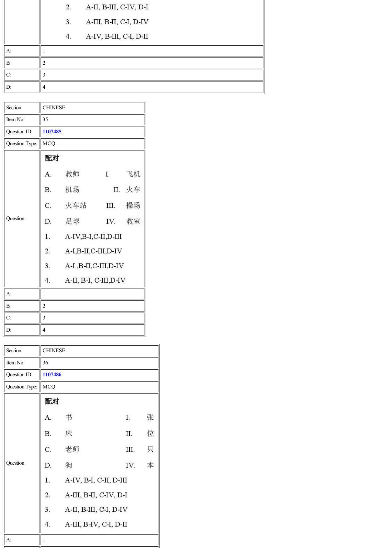 CUET 2022 Question Paper of Chinese - Page 15