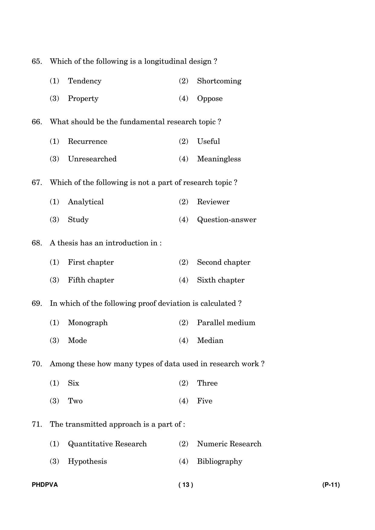 IGNOU PhD Entrance Test Ph. D. (Fine Arts) Entrance Test, July, 2023 Question Paper - Page 14