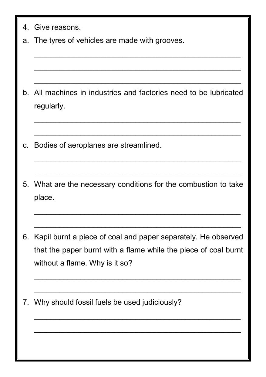 CBSE Worksheets for Class 8 Science Assignment 1 - Page 2