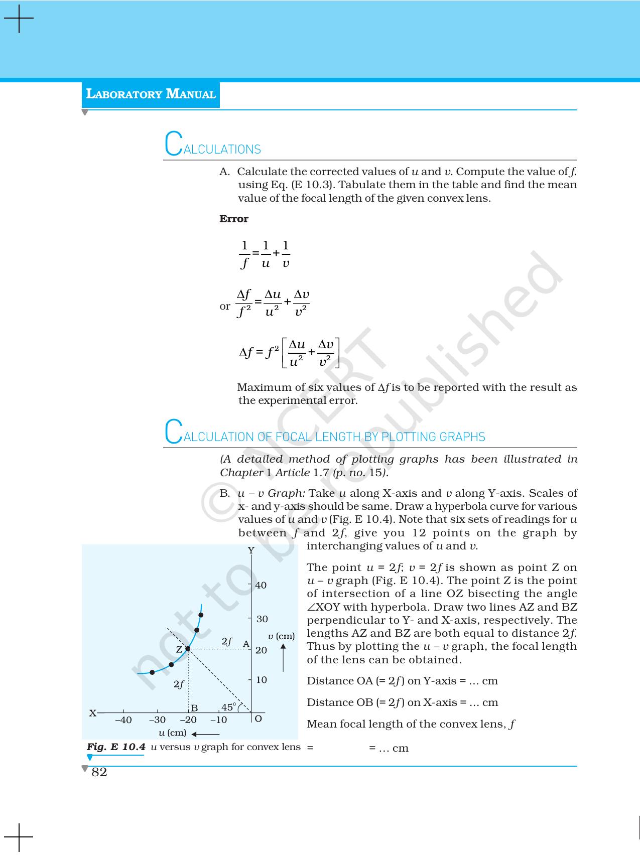 NCERT Laboratory Manuals for Class XII Physics - Experiment 10 - Page 6