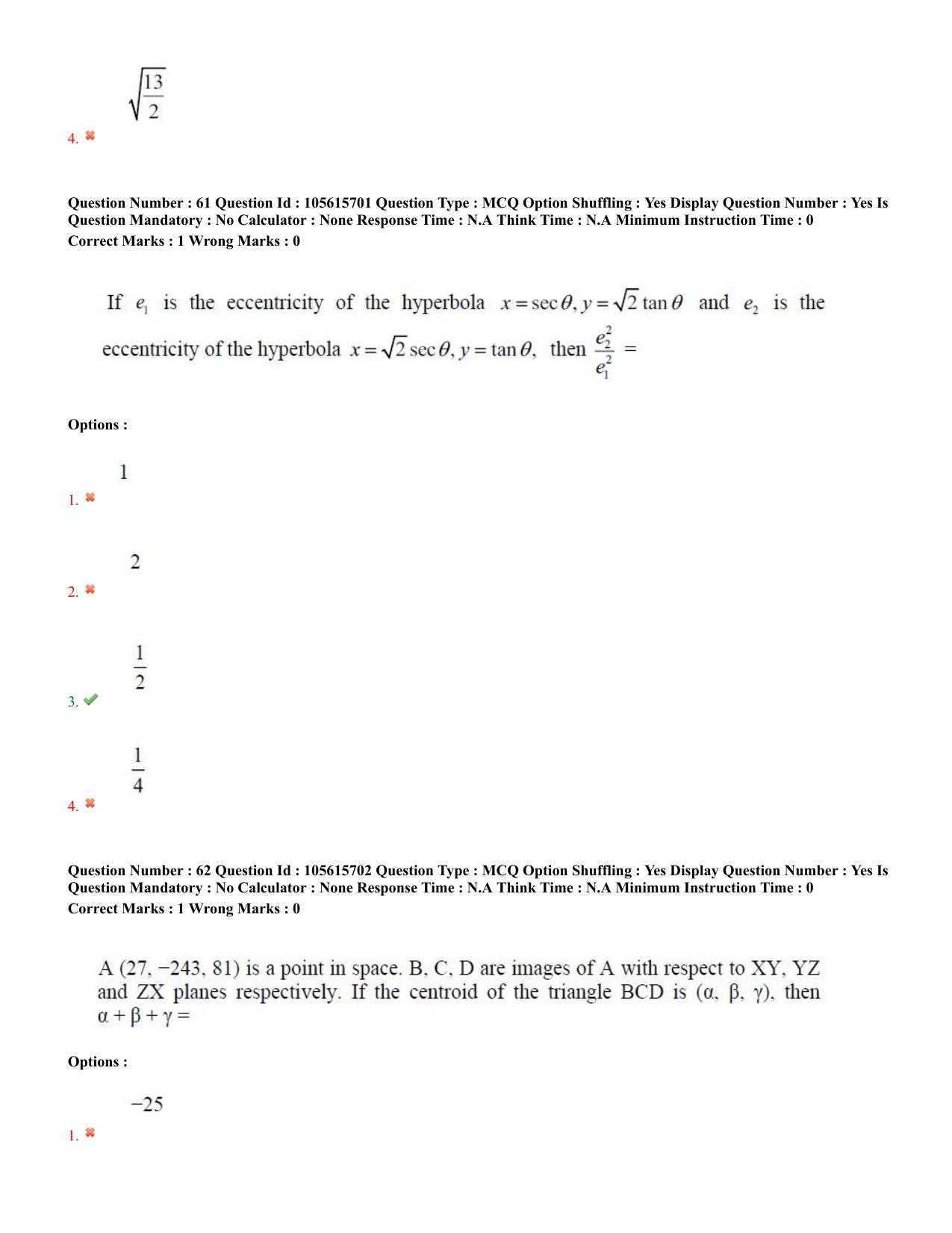 TS EAMCET 2022 Engineering  Question Paper with Key (19 July 2022 Afternoon (English )) - Page 39