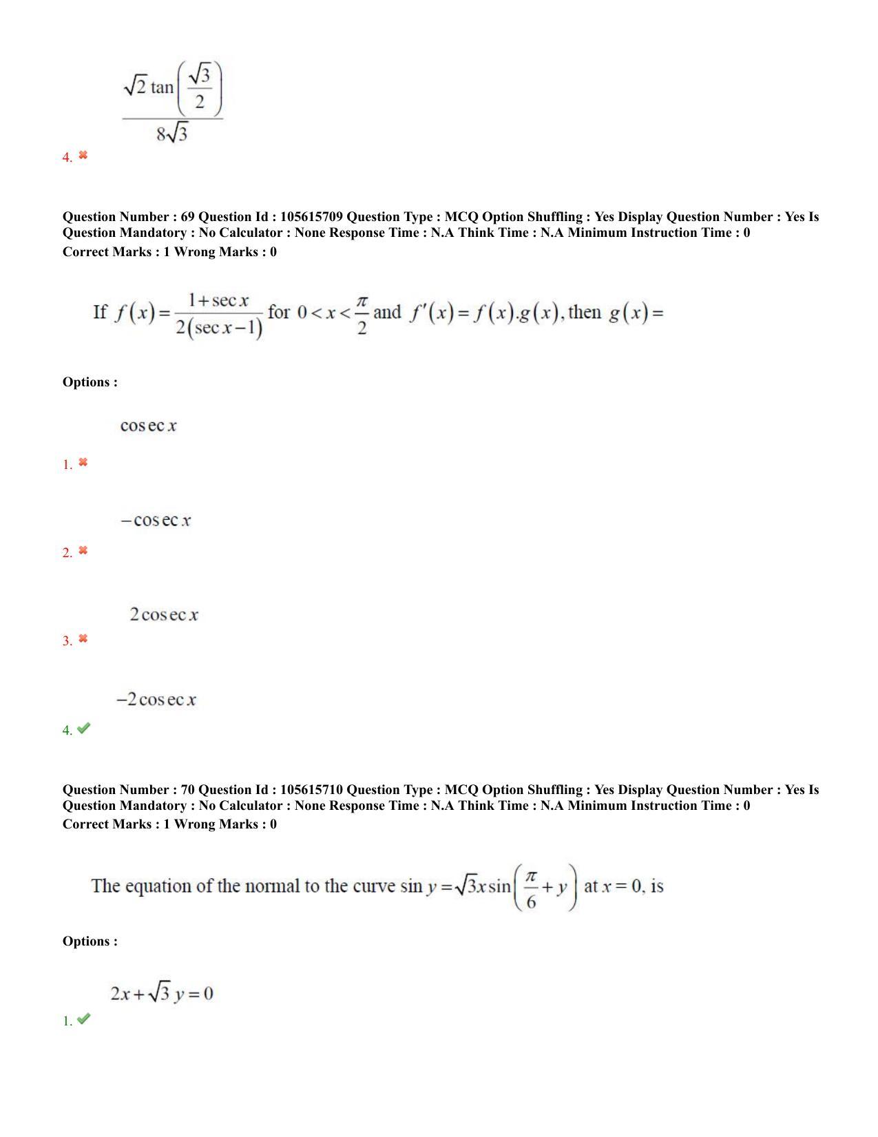 TS EAMCET 2022 Engineering  Question Paper with Key (19 July 2022 Afternoon (English )) - Page 44