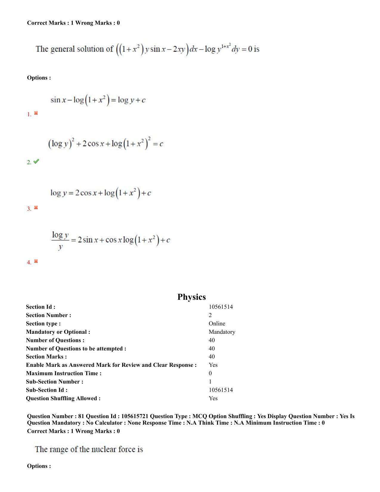 TS EAMCET 2022 Engineering  Question Paper with Key (19 July 2022 Afternoon (English )) - Page 51