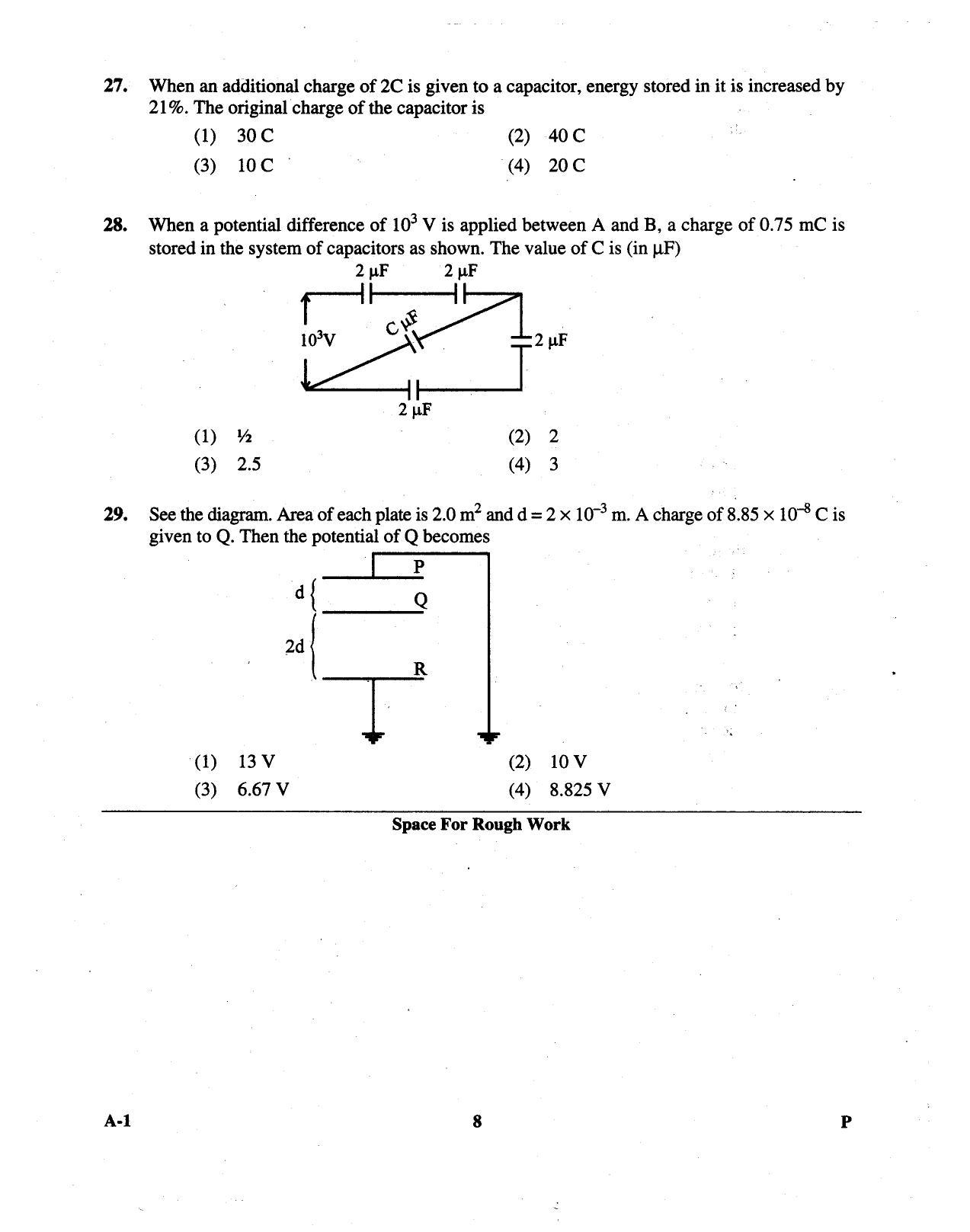KCET Physics 2013 Question Papers - Page 8