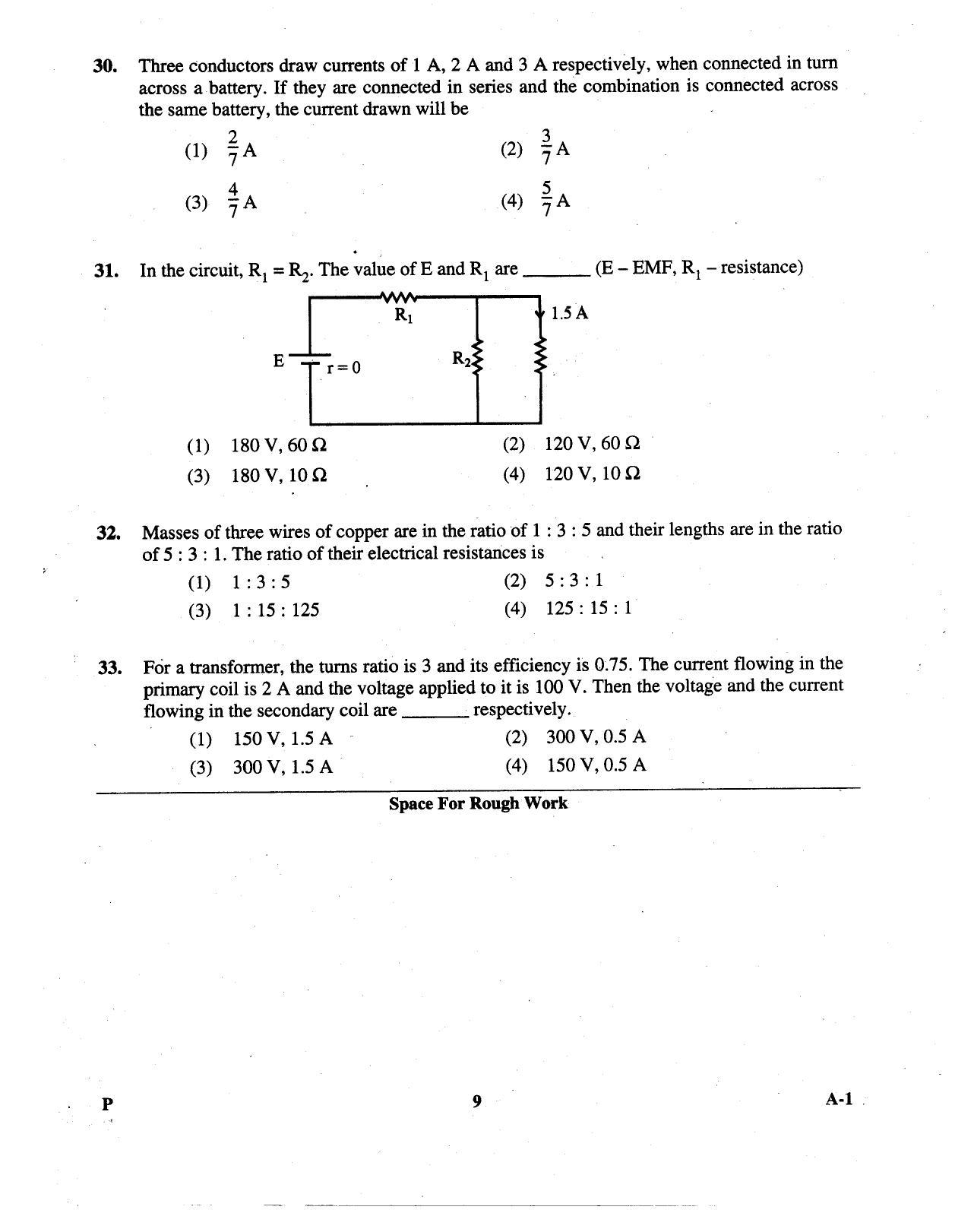 KCET Physics 2013 Question Papers - Page 9