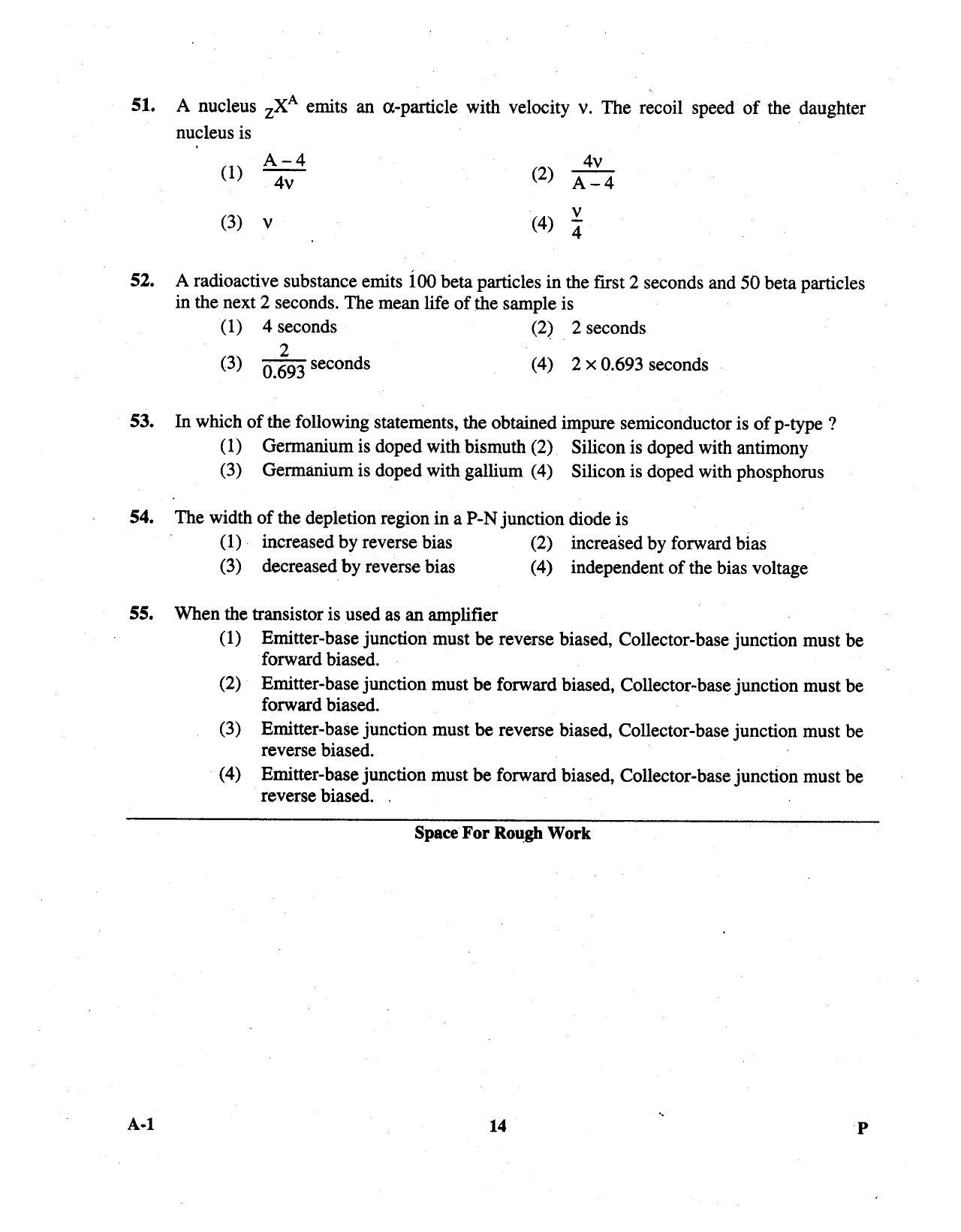 KCET Physics 2013 Question Papers - Page 14