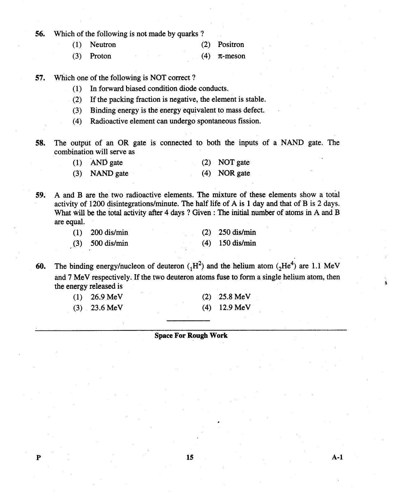 KCET Physics 2013 Question Papers - Page 15