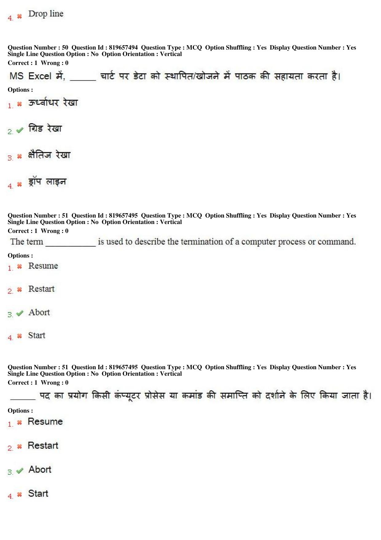 MP CPCT 17th June 2018 English Question Paper Shift 2 - Page 33