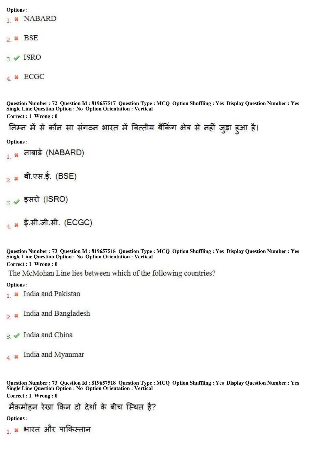 MP CPCT 17th June 2018 English Question Paper Shift 2 - Page 53