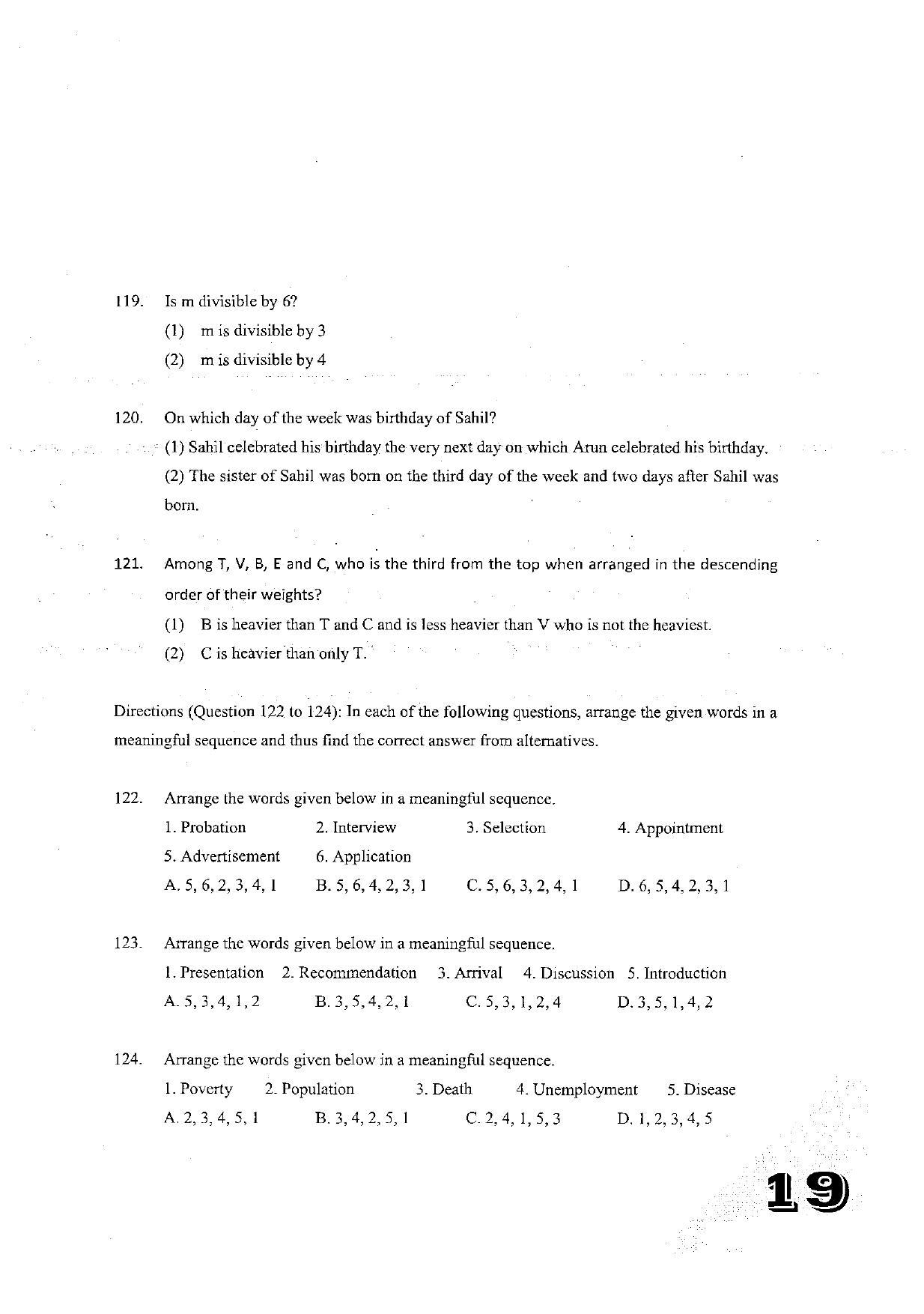 KMAT Question Papers - 2015 - Page 19