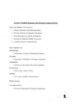 KMAT Question Papers - 2015