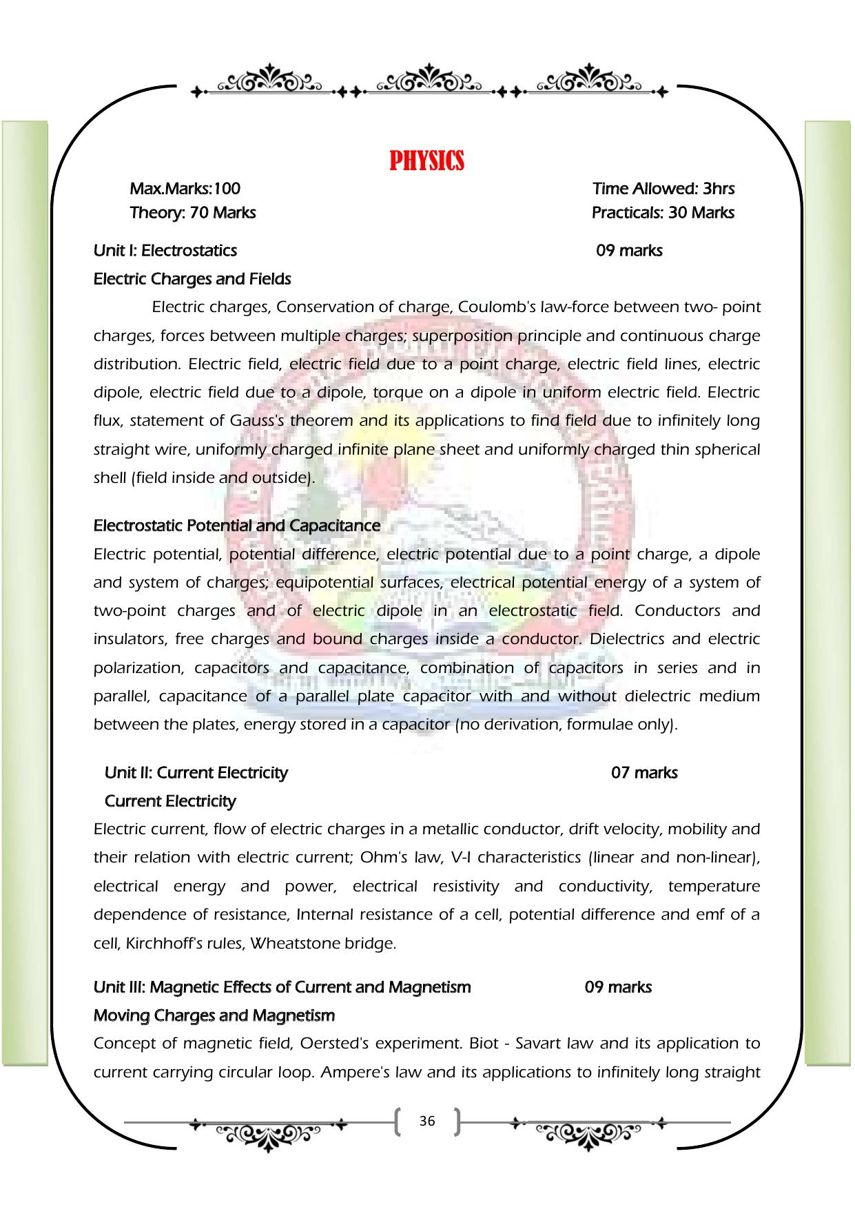 JKBOSE Syllabus for 12th class - Page 42