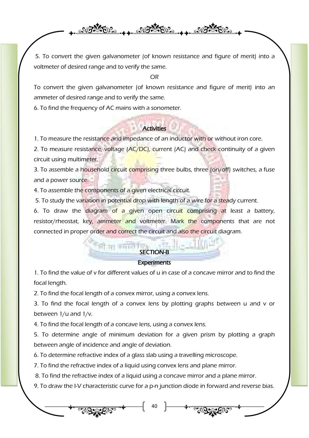 JKBOSE Syllabus for 12th class - Page 46