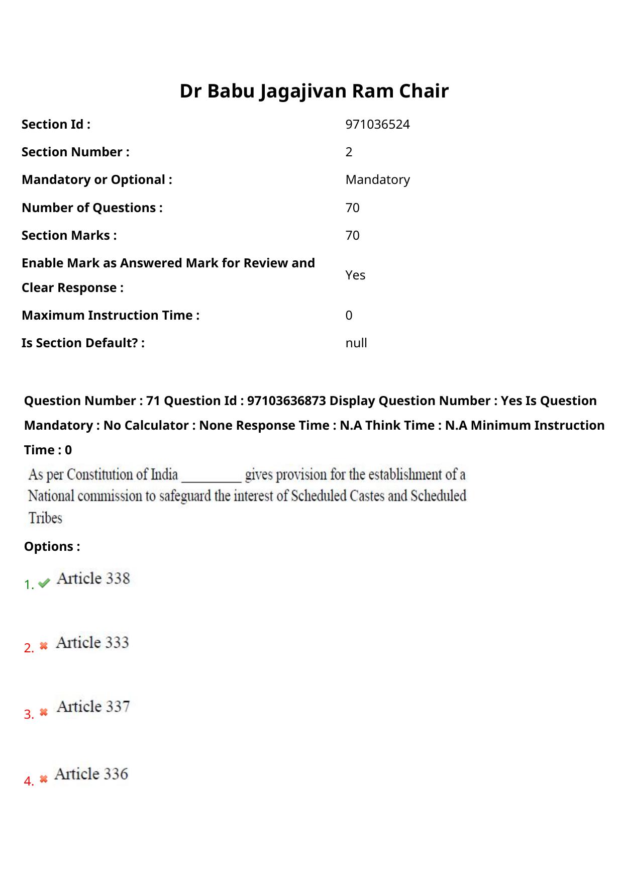 AP RCET 2024 Dr. Babu Jagajivan Ram Chair Question Paper (04-05-2024 (Saturday) Session-II) - Page 45