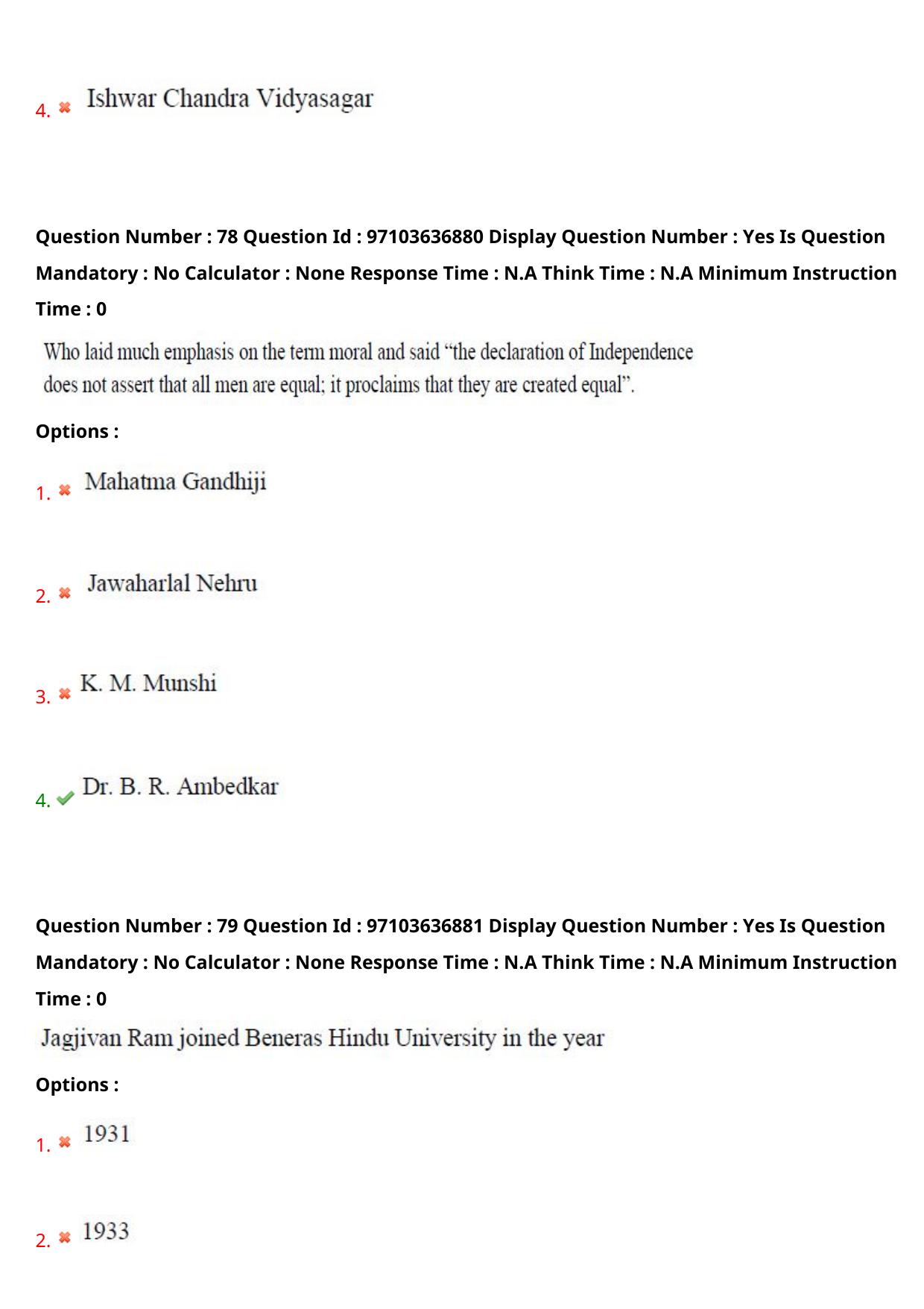 AP RCET 2024 Dr. Babu Jagajivan Ram Chair Question Paper (04-05-2024 (Saturday) Session-II) - Page 49