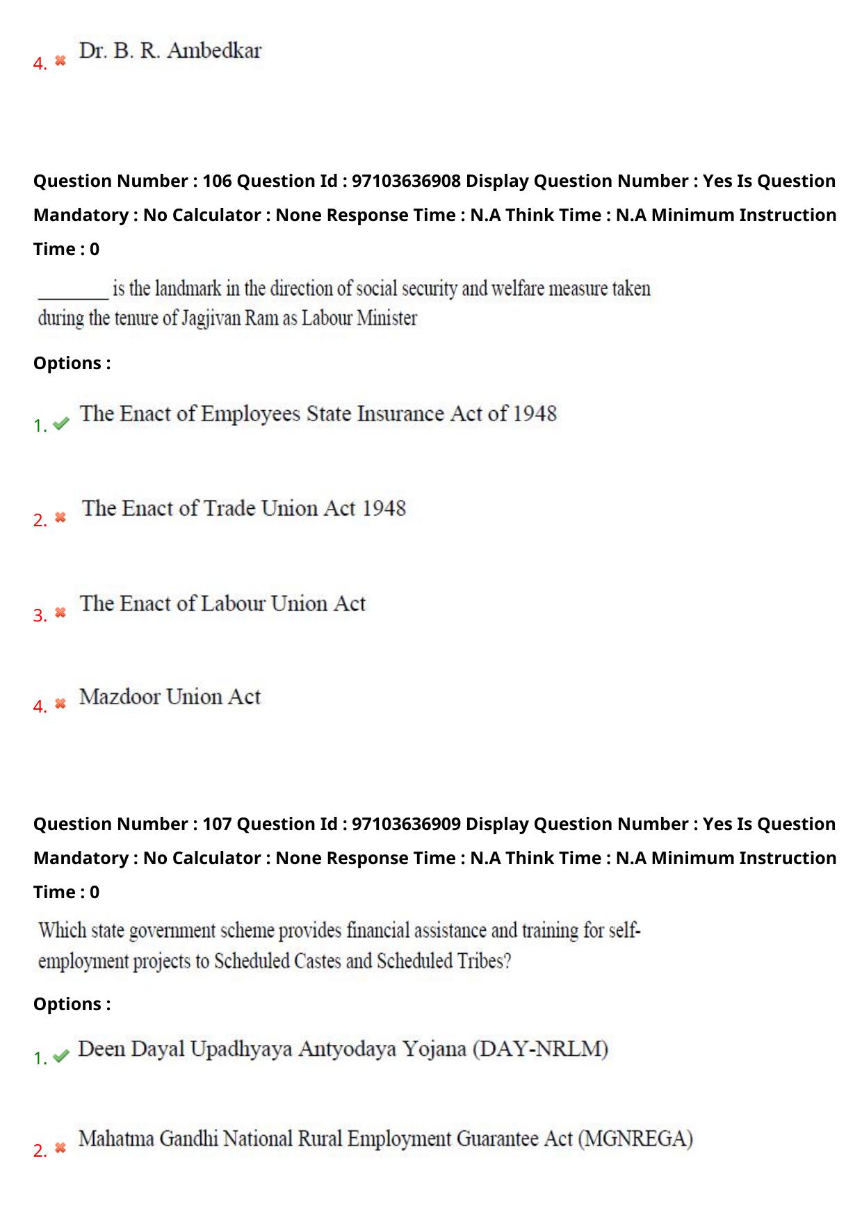 AP RCET 2024 Dr. Babu Jagajivan Ram Chair Question Paper (04-05-2024 (Saturday) Session-II) - Page 64