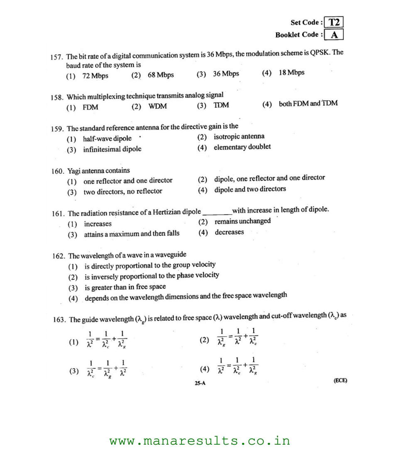 AP ECET 2015 Electronics and Communication Engineering Old Previous Question Papers - Page 24