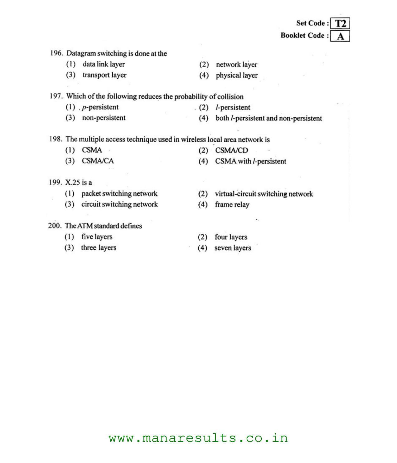 AP ECET 2015 Electronics and Communication Engineering Old Previous Question Papers - Page 29