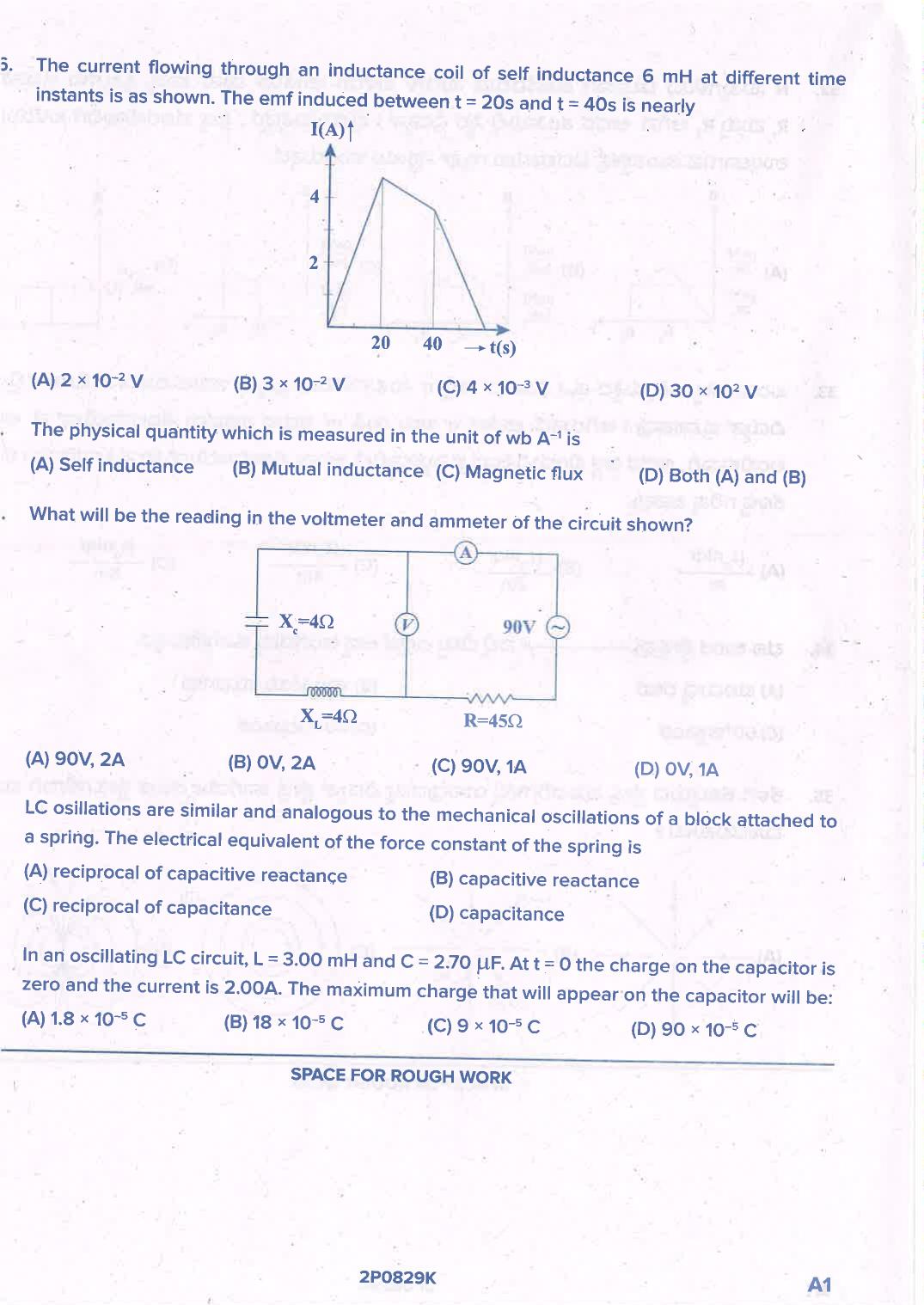 KCET Physics Question Paper 2021  - Page 20