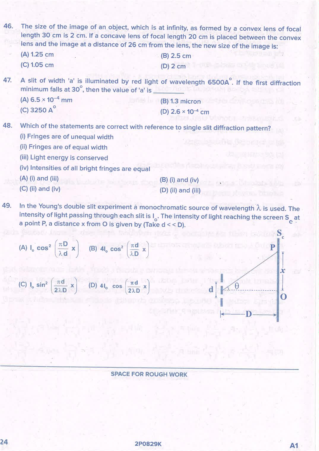 KCET Physics Question Paper 2021  - Page 24