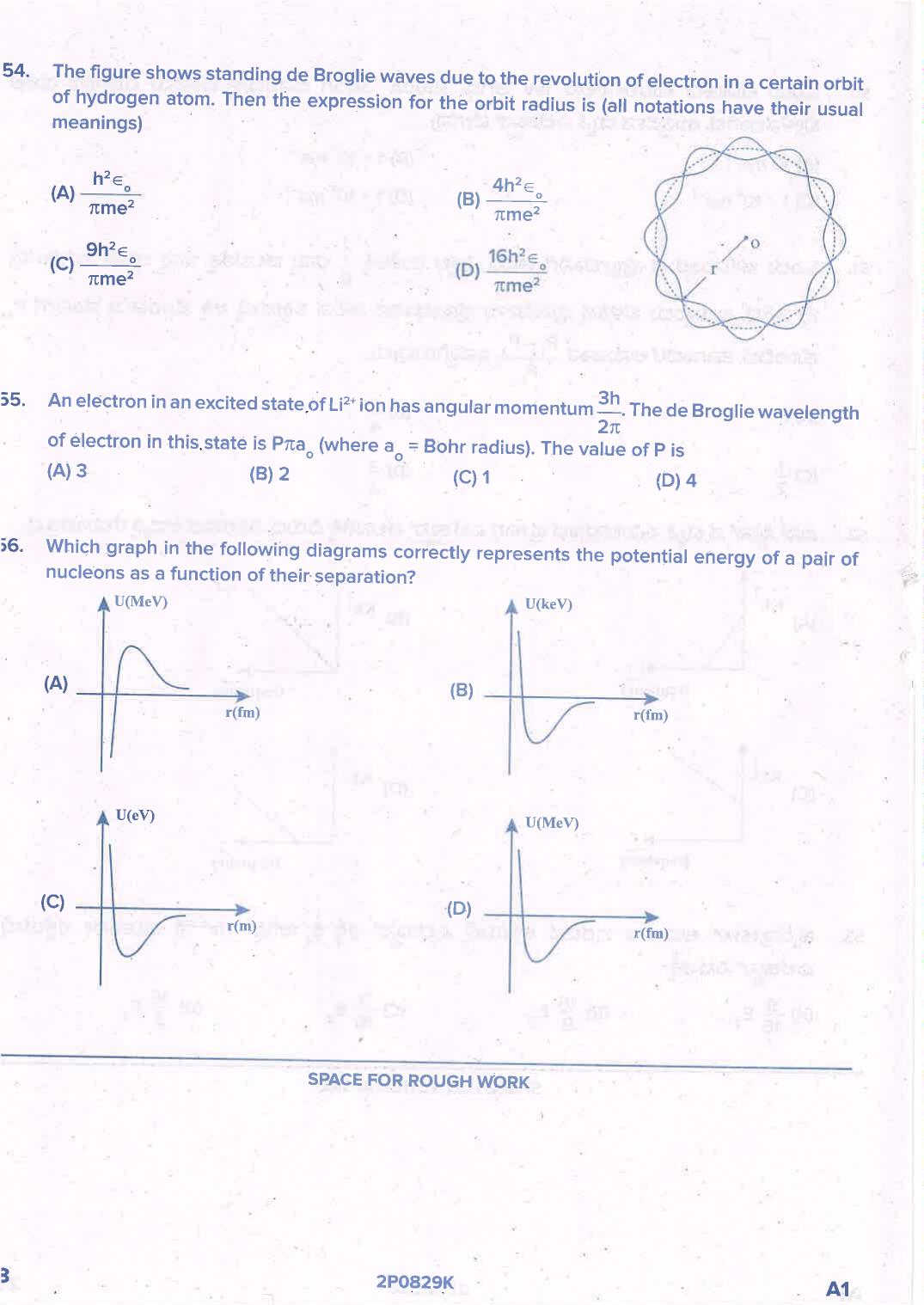 KCET Physics Question Paper 2021  - Page 28