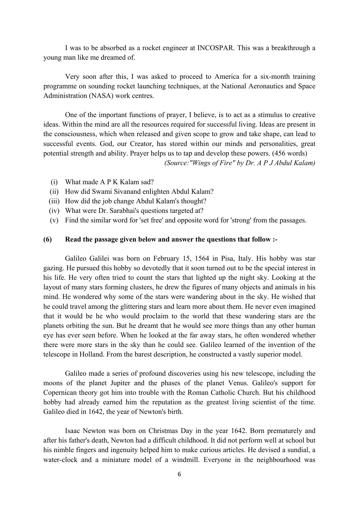 RBSE 2023 Class 12 English Question Bank - Page 22