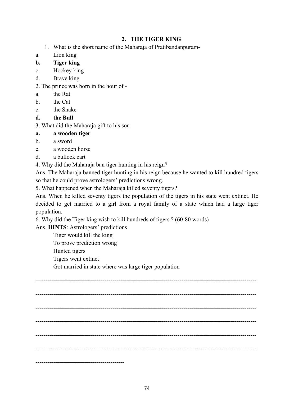 RBSE 2023 Class 12 English Question Bank - Page 90