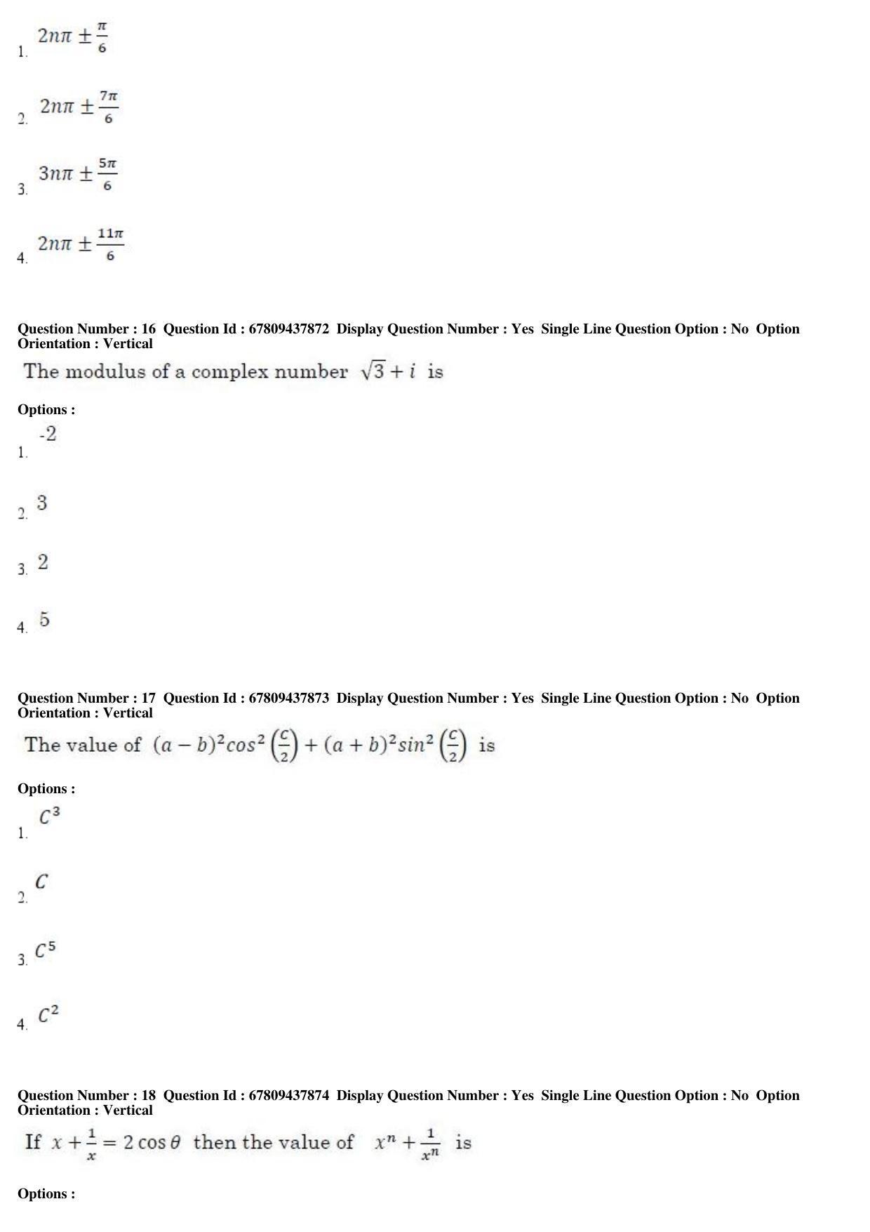 AP ECET 2019 - Mining Engineering Question Paper With Preliminary Keys Shift1 - Page 7