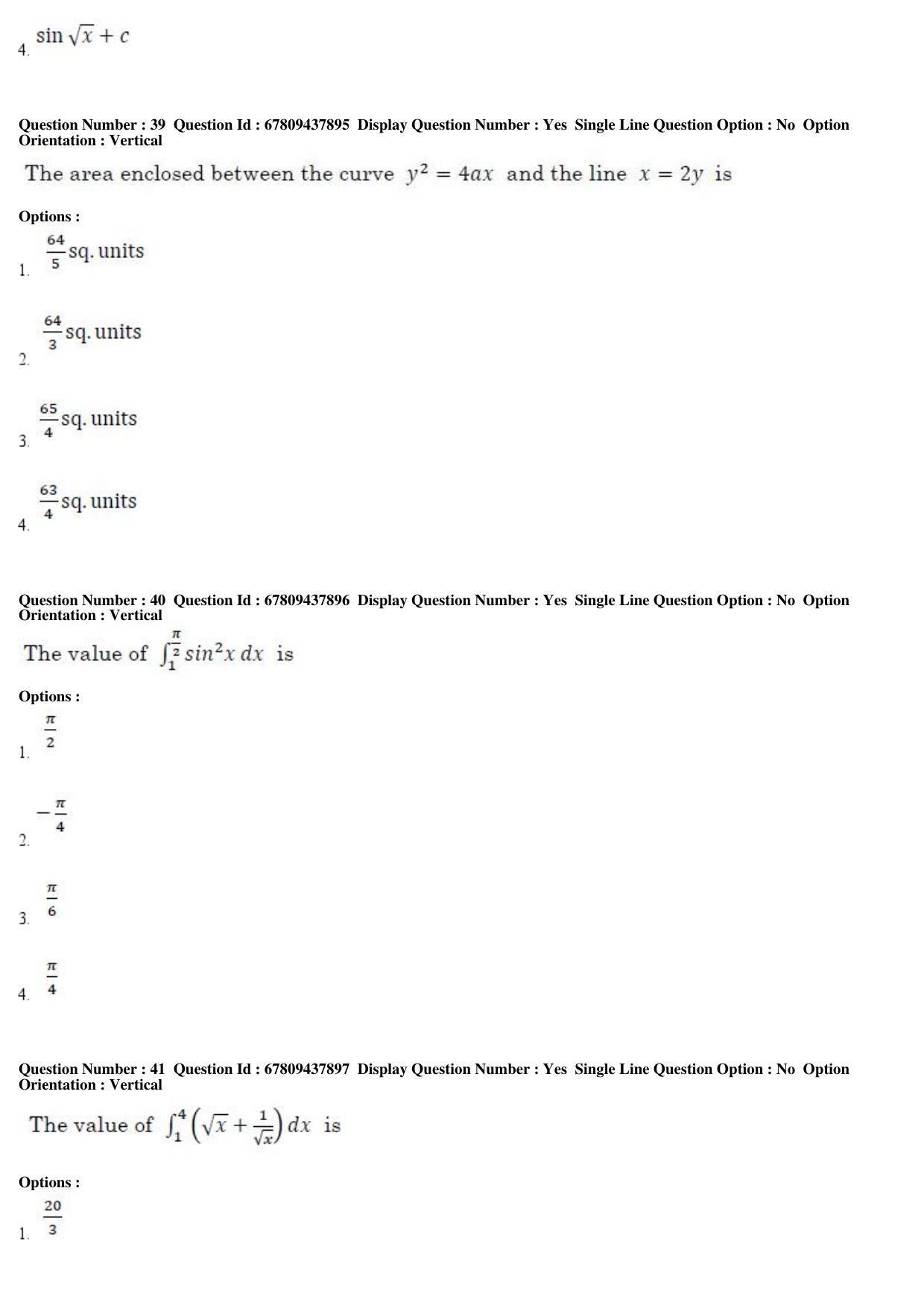 AP ECET 2019 - Mining Engineering Question Paper With Preliminary Keys Shift1 - Page 15