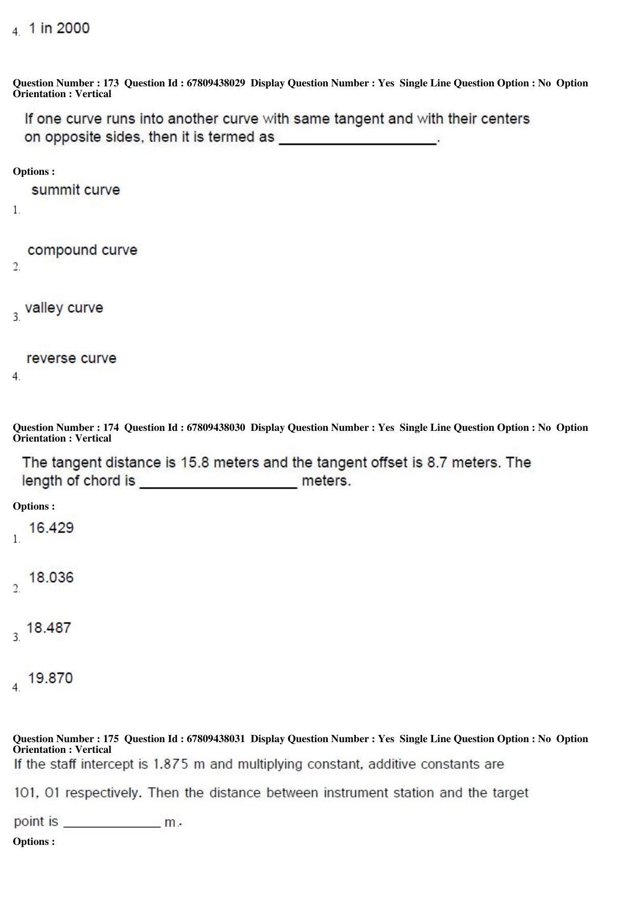 AP ECET 2019 - Mining Engineering Question Paper With Preliminary Keys Shift1 - Page 63
