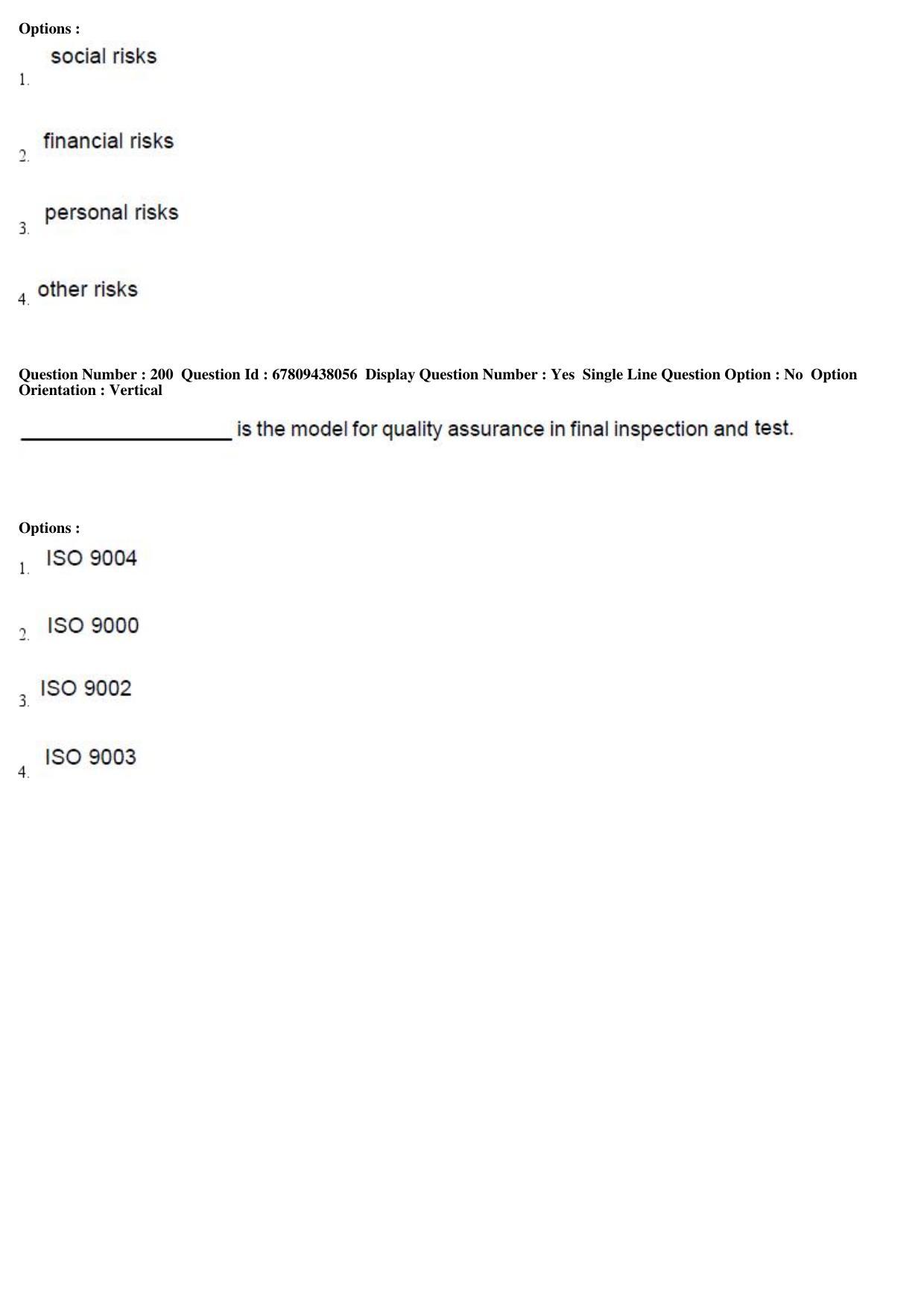 AP ECET 2019 - Mining Engineering Question Paper With Preliminary Keys Shift1 - Page 73