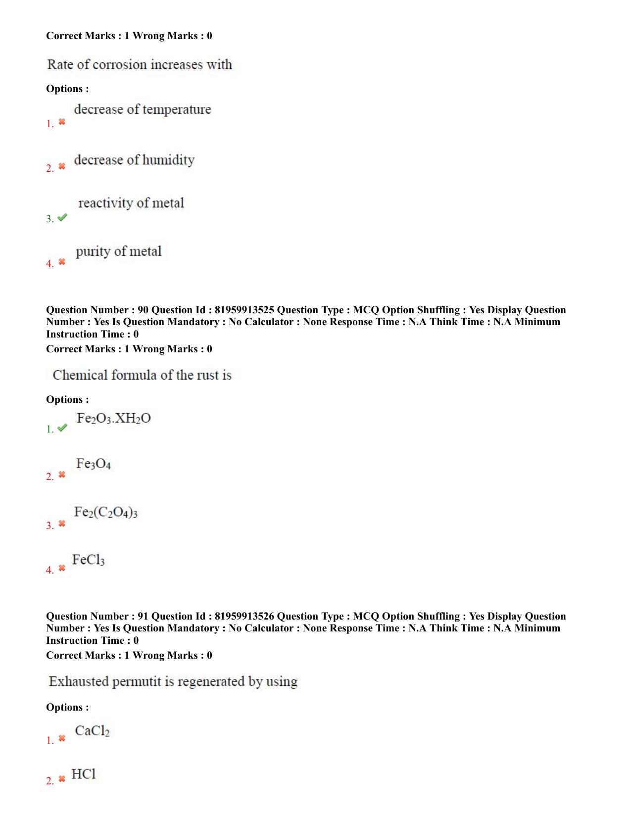 TS ECET 2022 Chemical Engineering Question Paper - Page 42