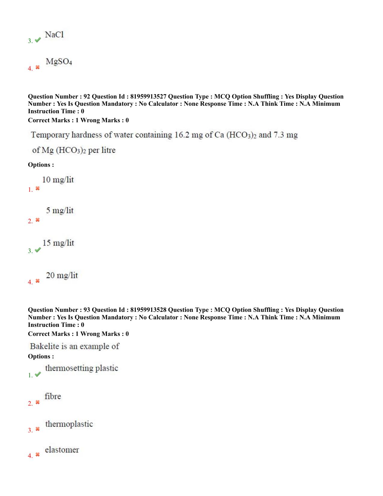 TS ECET 2022 Chemical Engineering Question Paper - Page 43