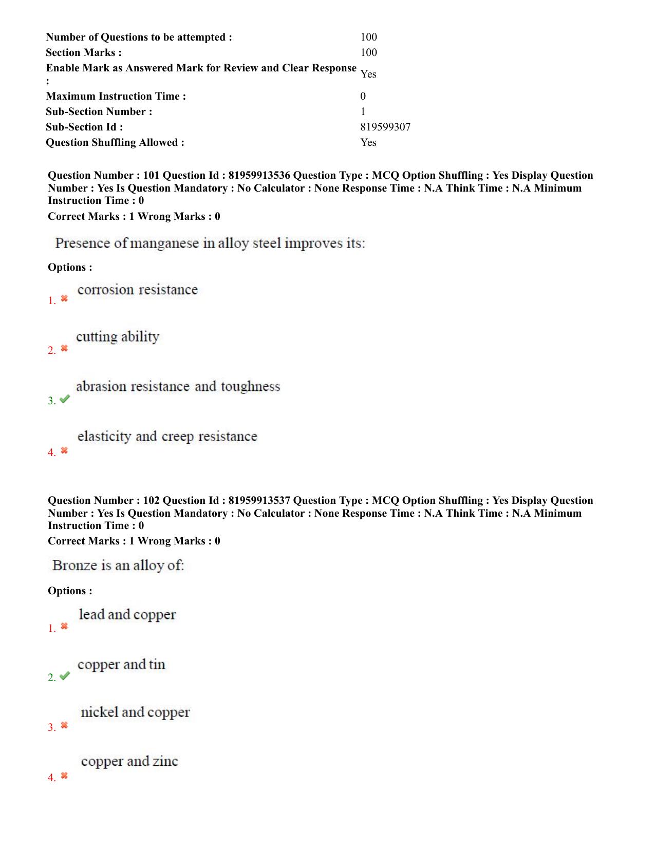 TS ECET 2022 Chemical Engineering Question Paper - Page 47