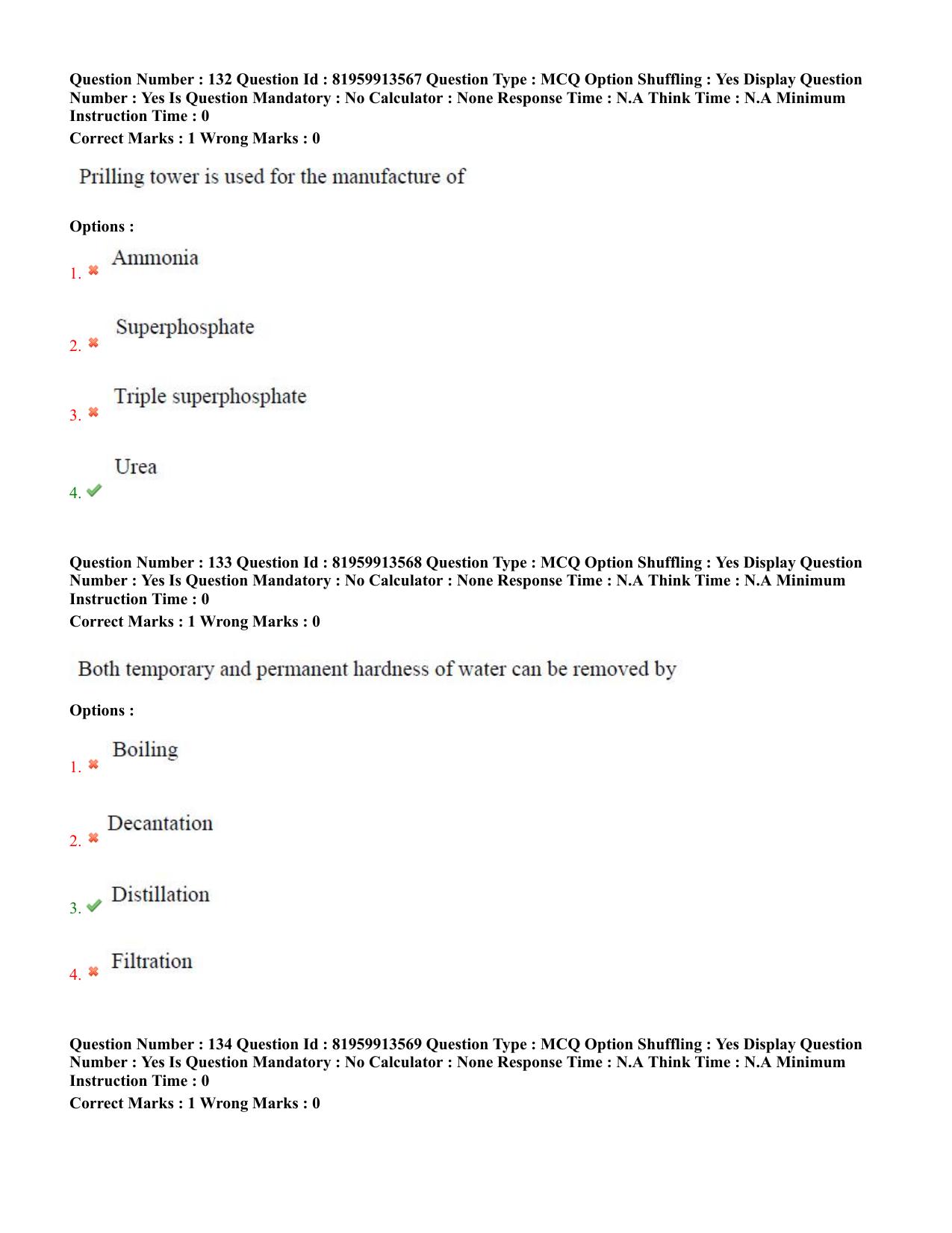 TS ECET 2022 Chemical Engineering Question Paper - Page 61