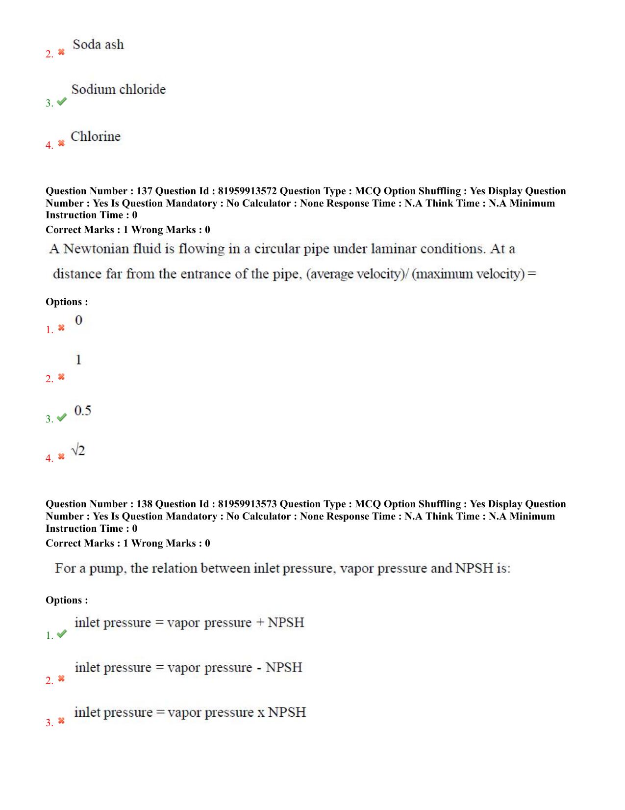 TS ECET 2022 Chemical Engineering Question Paper - Page 63