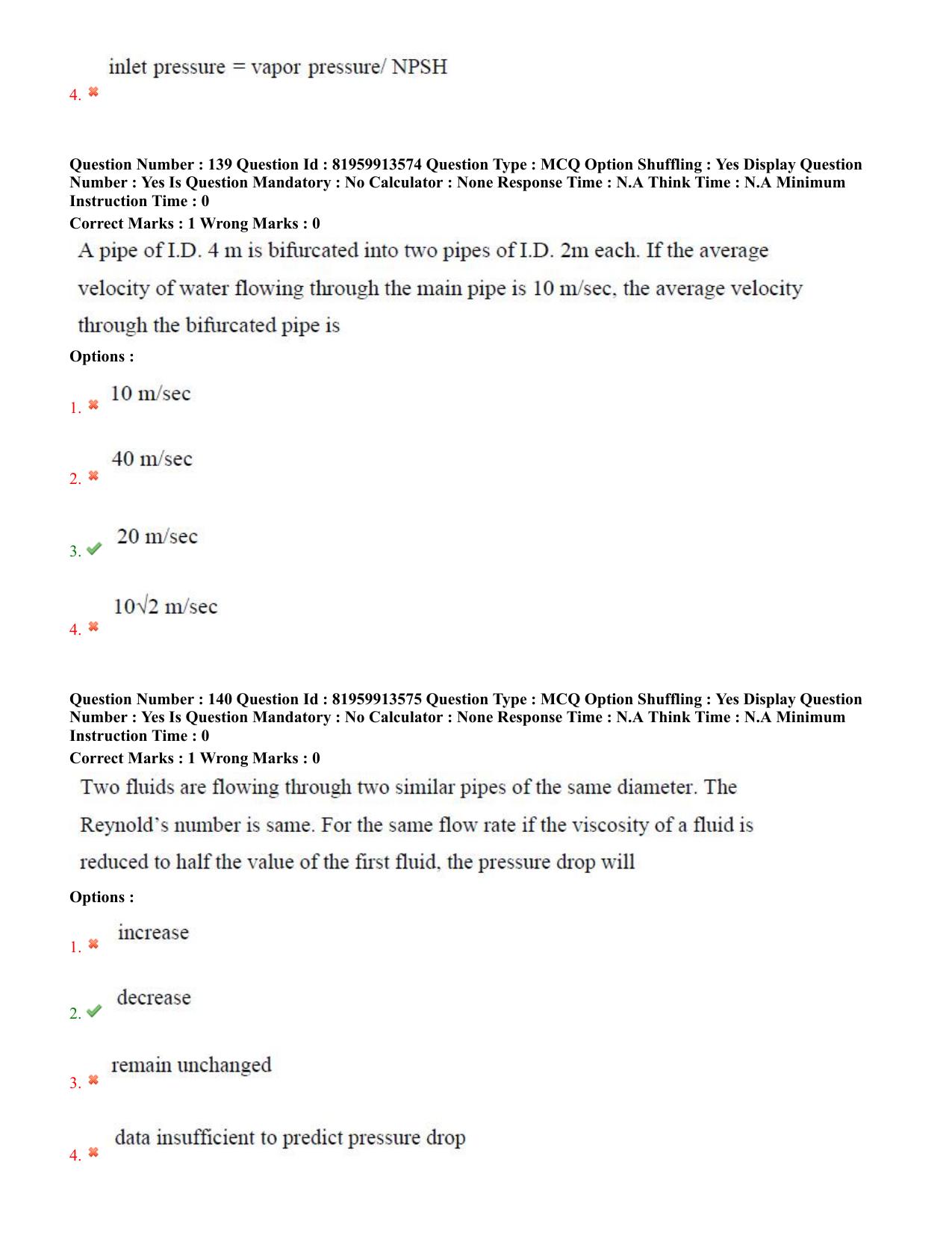 TS ECET 2022 Chemical Engineering Question Paper - Page 64
