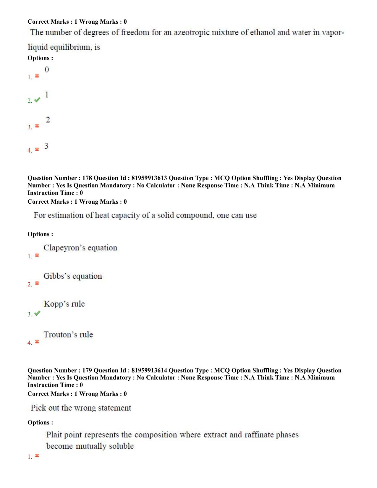 TS ECET 2022 Chemical Engineering Question Paper - Page 81