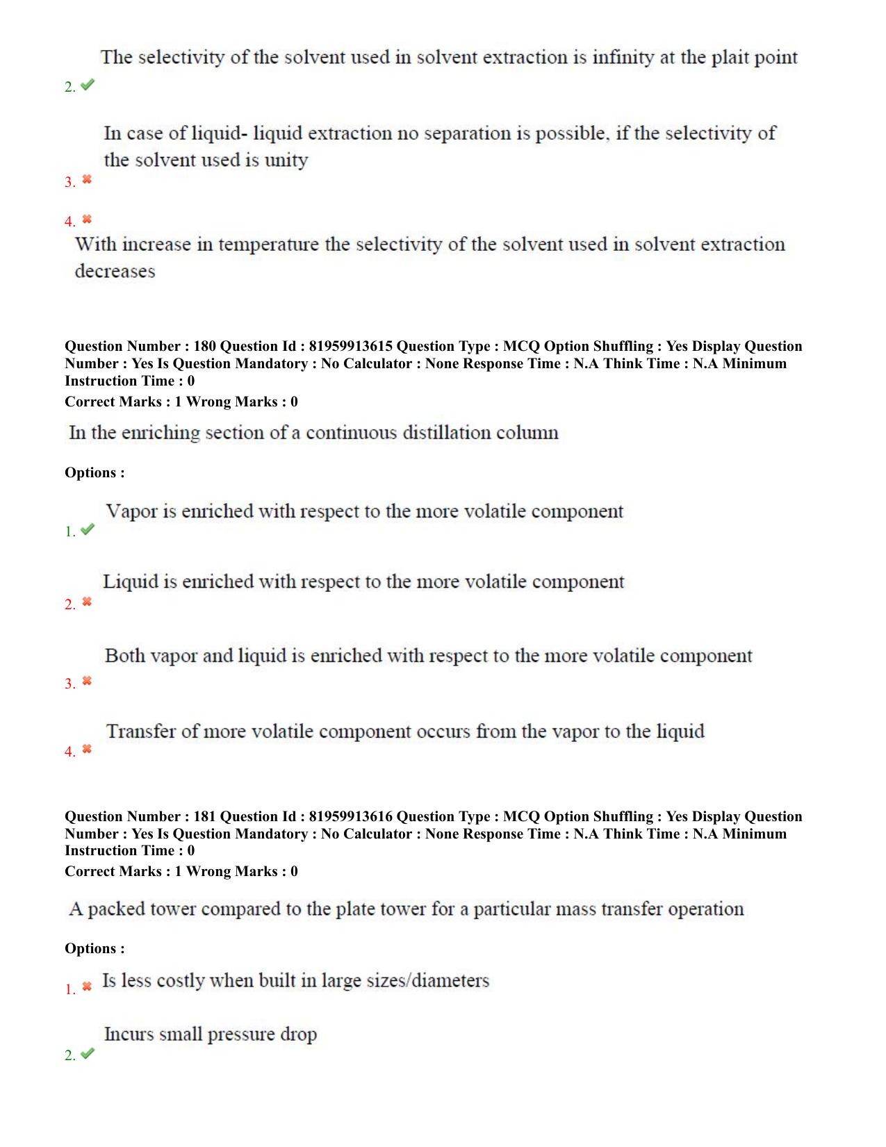 TS ECET 2022 Chemical Engineering Question Paper - Page 82