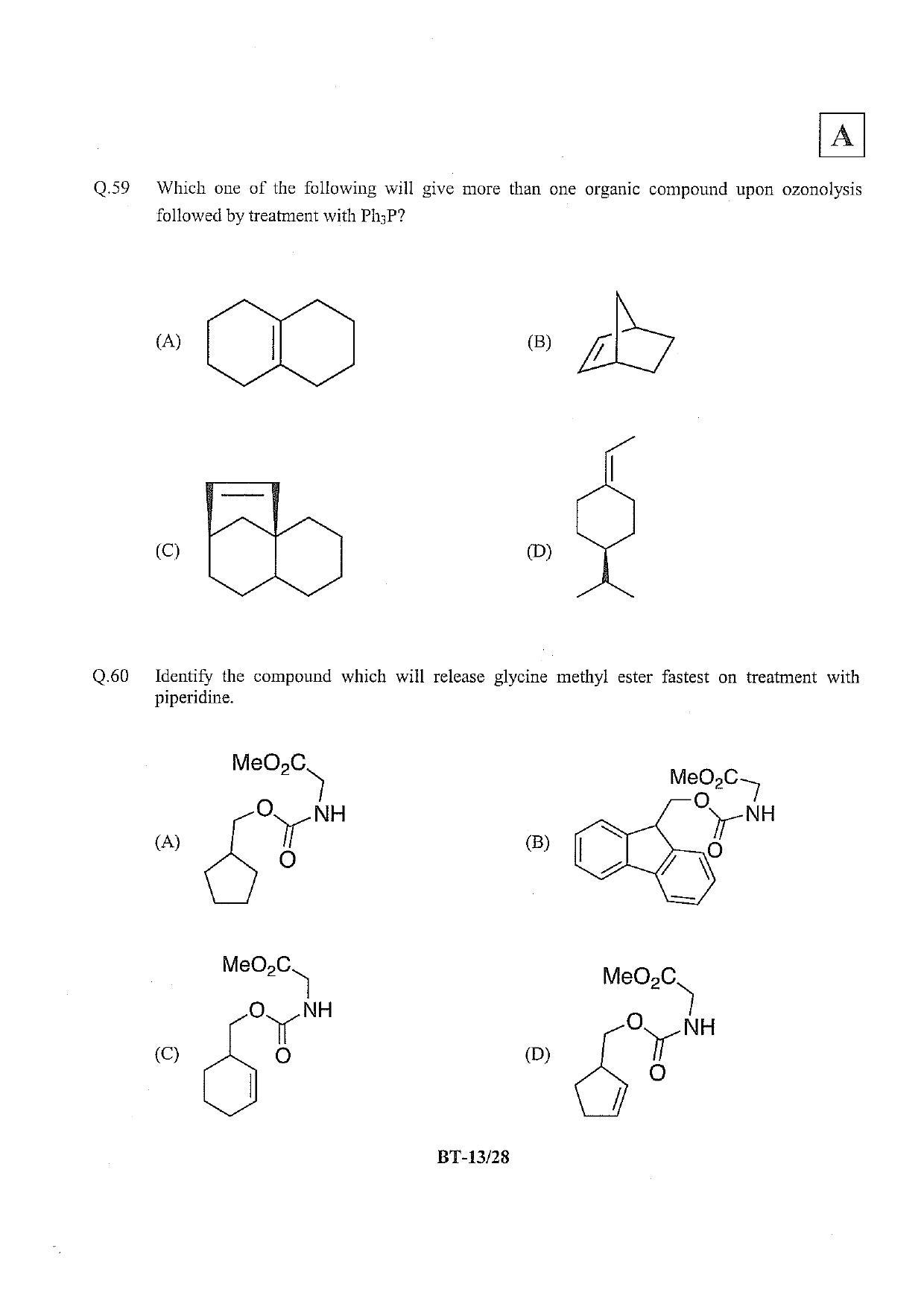 JAM 2013: BT Question Paper - Page 14