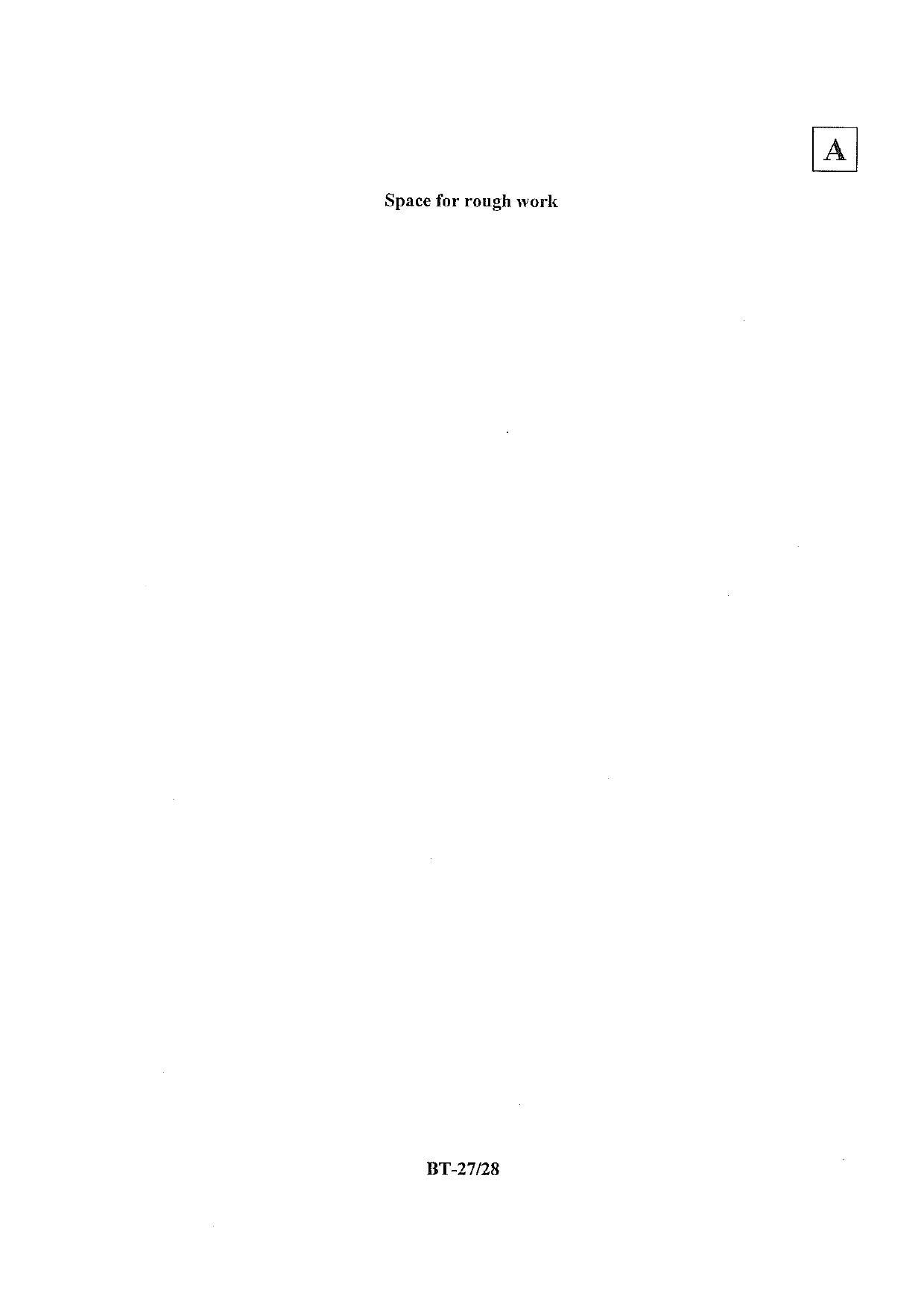 JAM 2013: BT Question Paper - Page 28