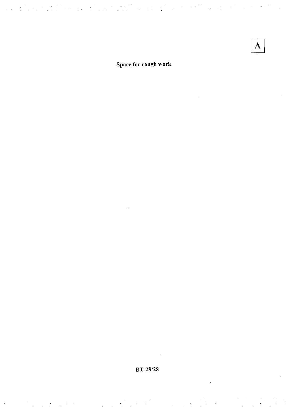 JAM 2013: BT Question Paper - Page 29