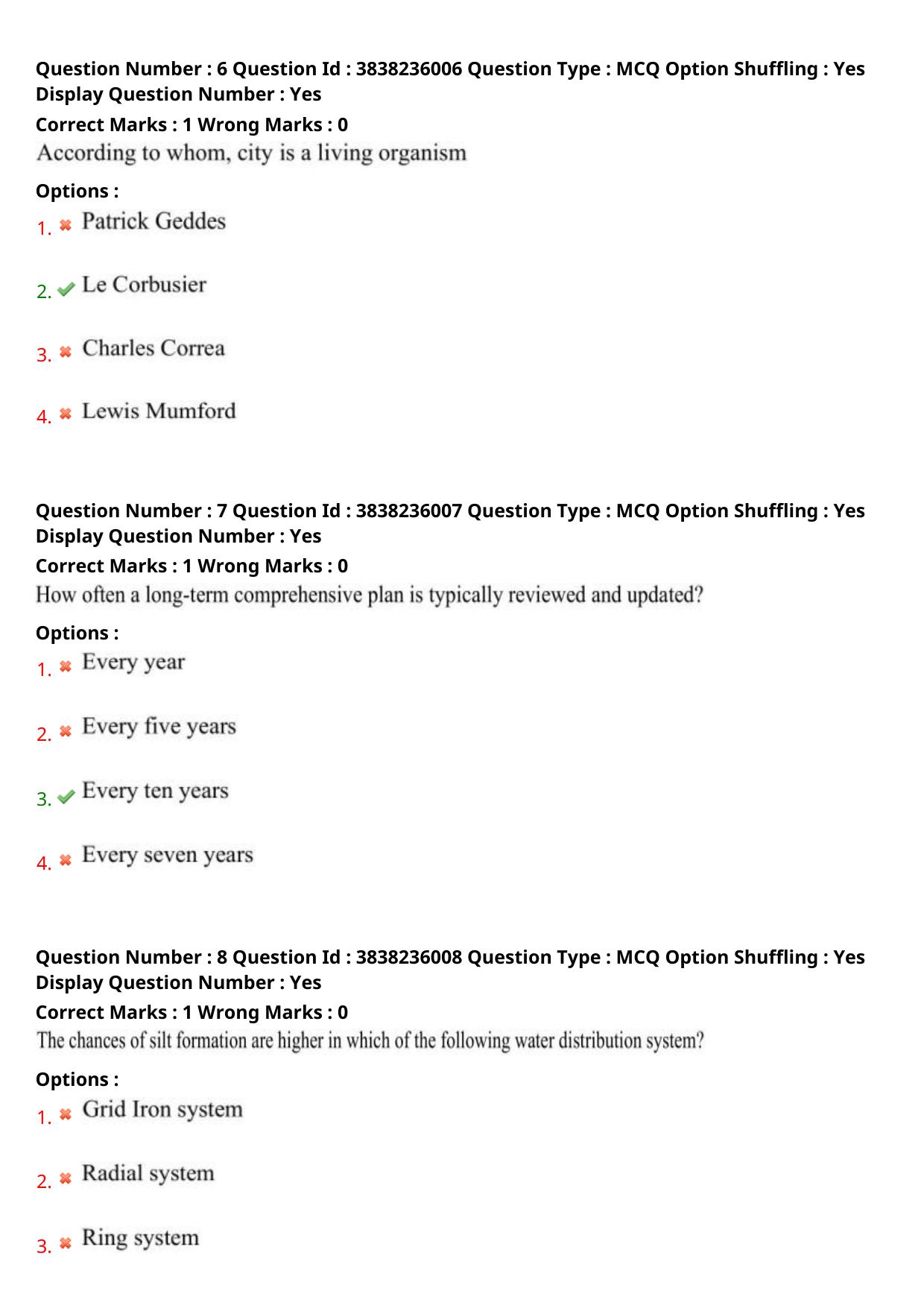 TS PGECET 2024: Architecture And Planning Question Papers with Answer - Page 4