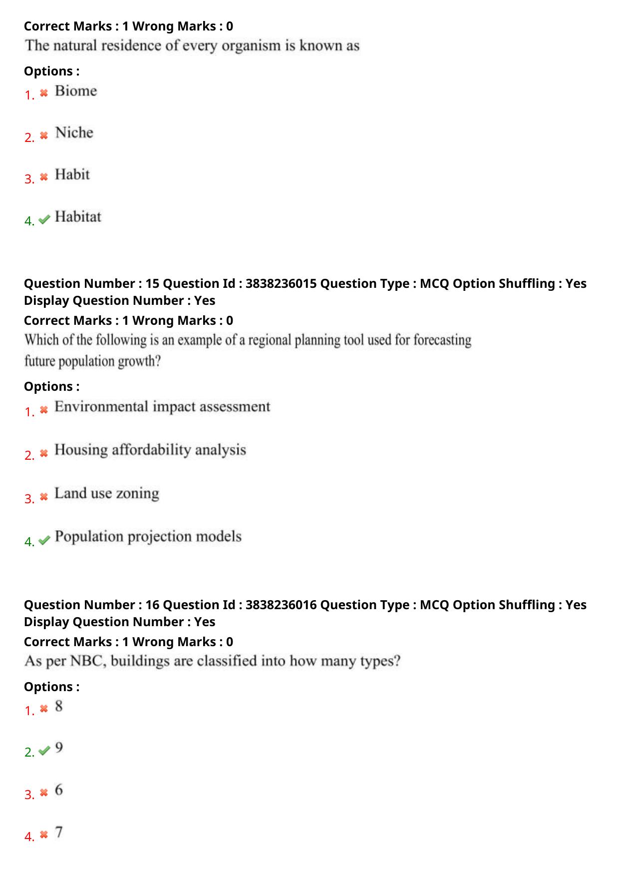 TS PGECET 2024: Architecture And Planning Question Papers with Answer - Page 7
