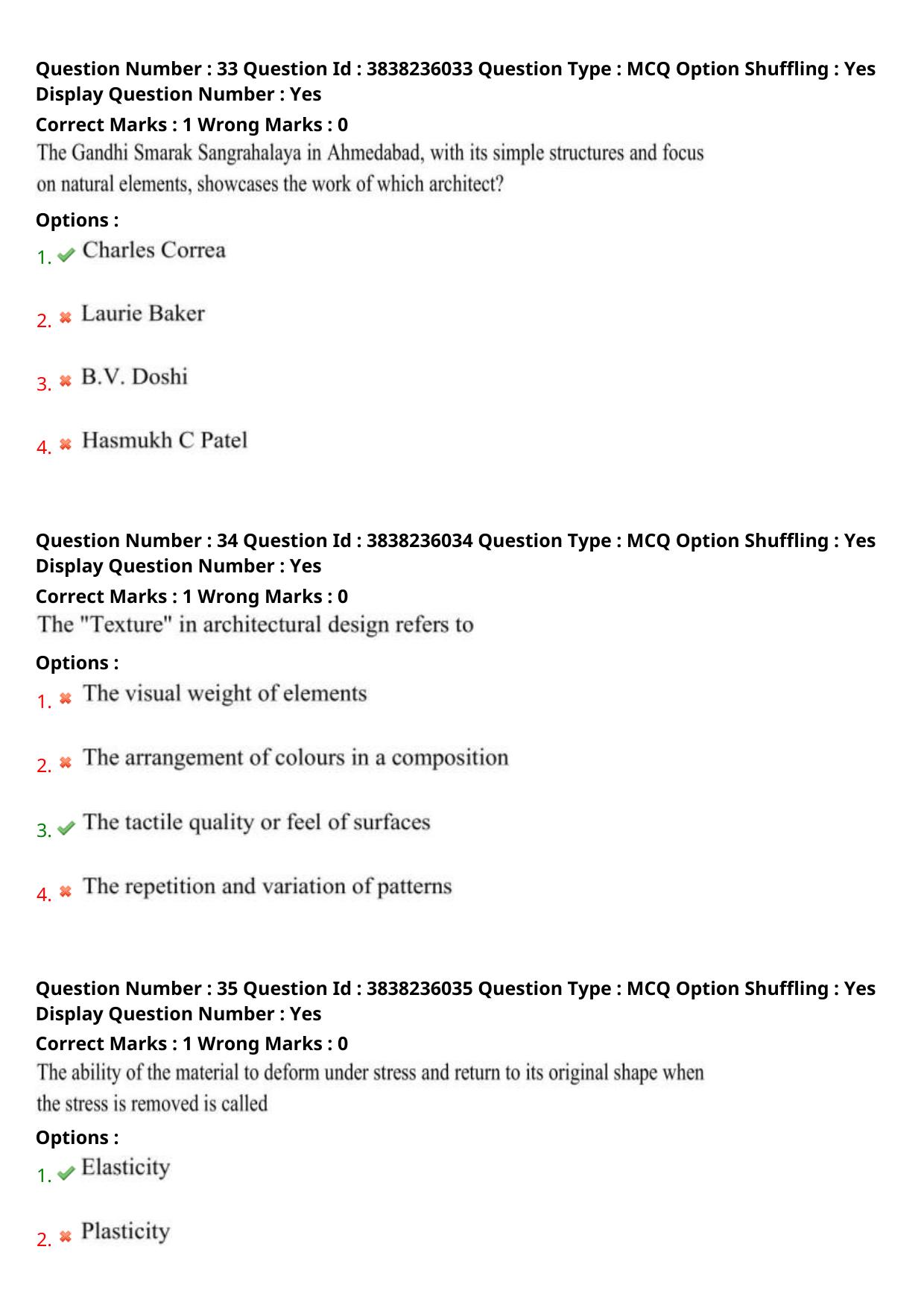 TS PGECET 2024: Architecture And Planning Question Papers with Answer - Page 14