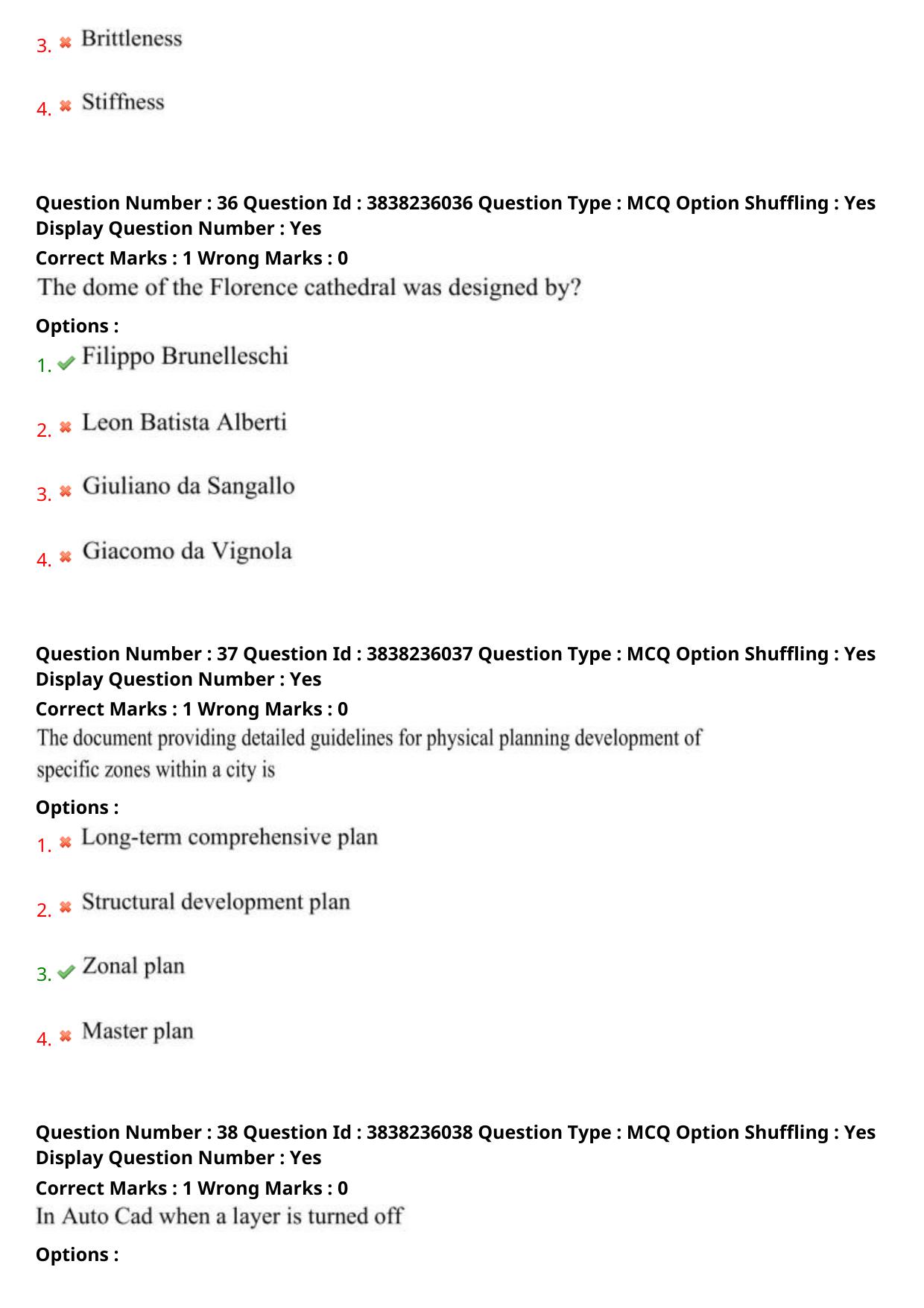 TS PGECET 2024: Architecture And Planning Question Papers with Answer - Page 15
