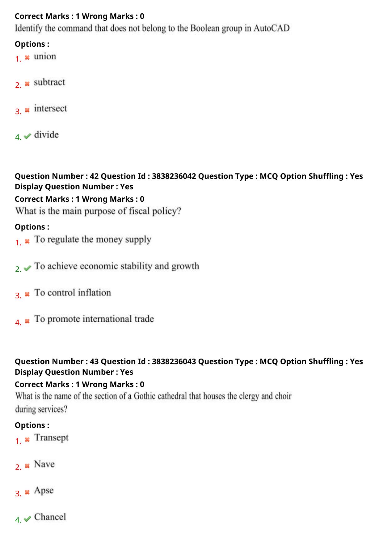 TS PGECET 2024: Architecture And Planning Question Papers with Answer - Page 17