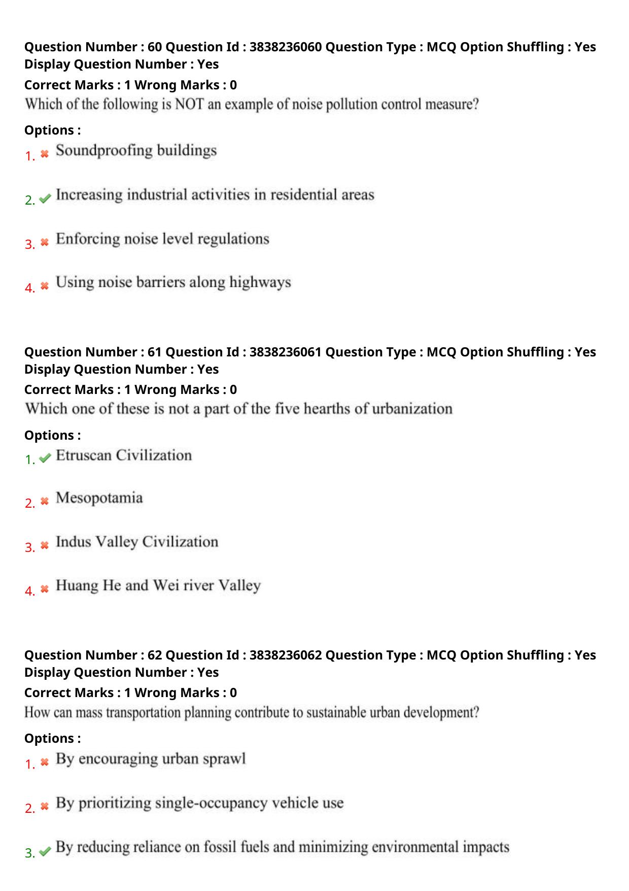 TS PGECET 2024: Architecture And Planning Question Papers with Answer - Page 24